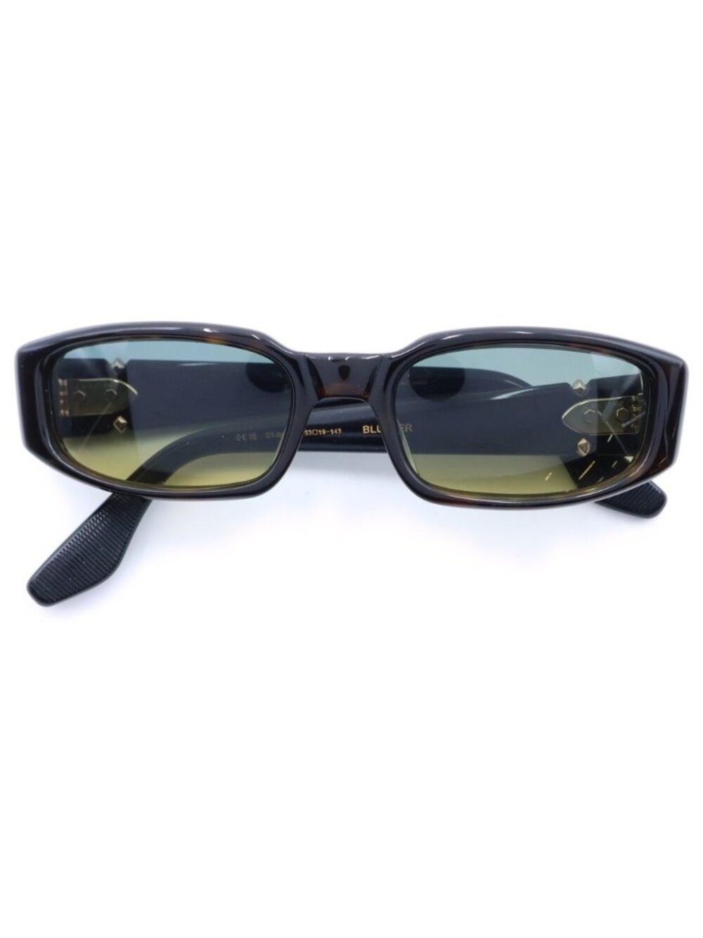 Chrome Hearts Blueher CH Plus Pyramid Temple Square Sunglasses Eyewear